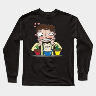 Dan & Dogs Long Sleeve T-Shirt